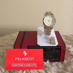 New Peugeot 2 tones Ladies Watch